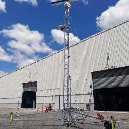 Accipter Radar on AL340 Aluminium Tripod