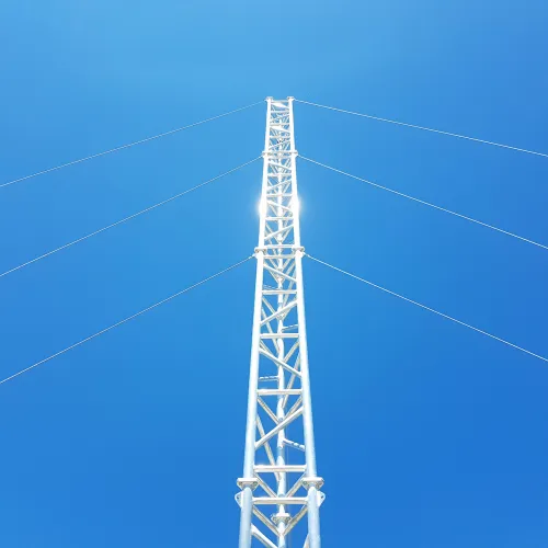 Stunning AL500 Aluminium Guyed Tower