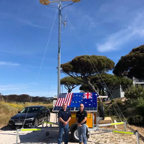 APAC UAV Trailer in Mazagon Spain
