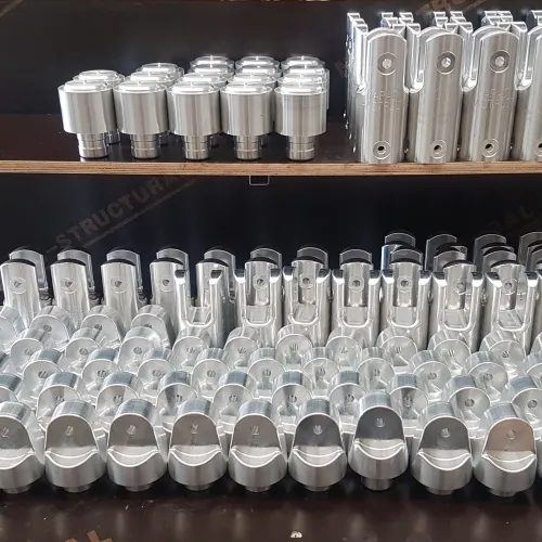 machined aluminium billet hinges