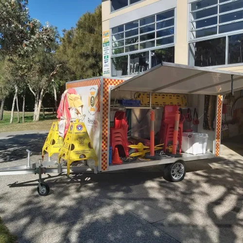 Custom Beach Arena Trailer, Sunshine Coast