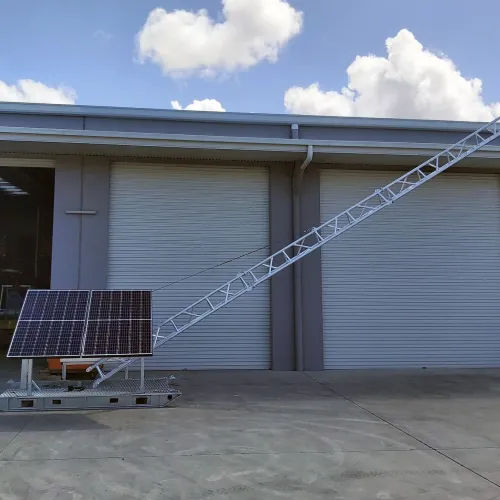 APAC Technology Skid, 10m AL340 being raised