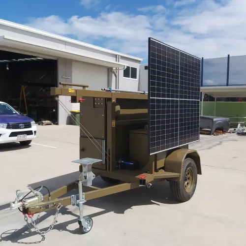 ADF Radar trailer ready for deployment