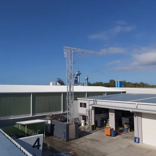 Portable Gantry Tower on Hydraulics