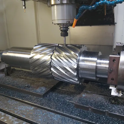Machining oil mining gears