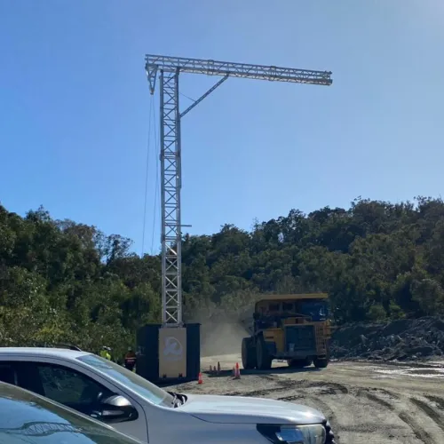 Gantry tower in use in WAs mining sector- Orica