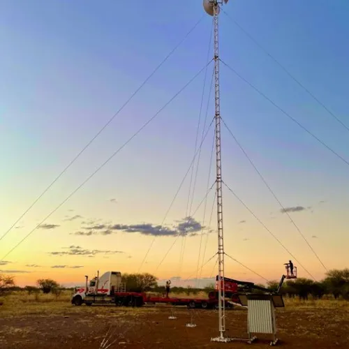 AL220 15m installed by Wi-Sky, connecting rural farms