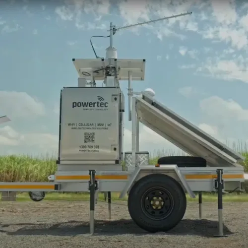 AMT Trailer for Powertec, used for Starlink & Repeater