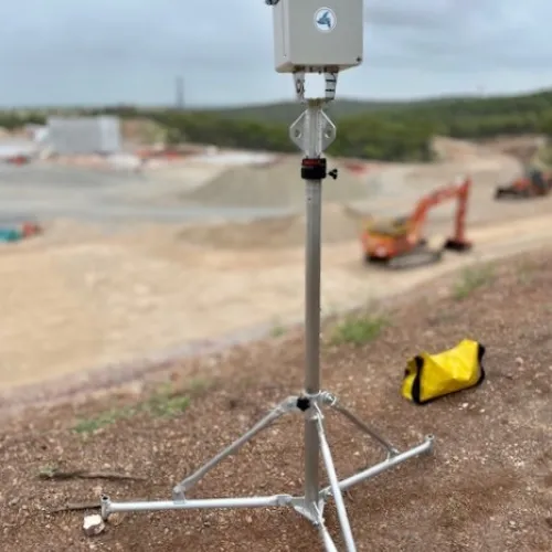 Timelapse camera on TR76 Tripod by Aerial Media Gladstone