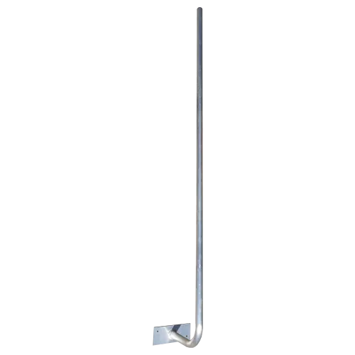 APAC Aluminium J Pole Fascia Mount, 1.8m - Main Image (100-AP-FM-J-1.8)