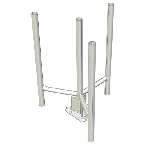 APAC AL220 Three sector headframe for aluminium tower
