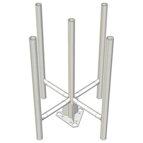 AL220 Four Sector headframe for aluminium tower