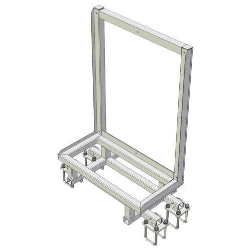 Enclosure mounting bracket for APAC AMT, 1000x800x400 cabinet