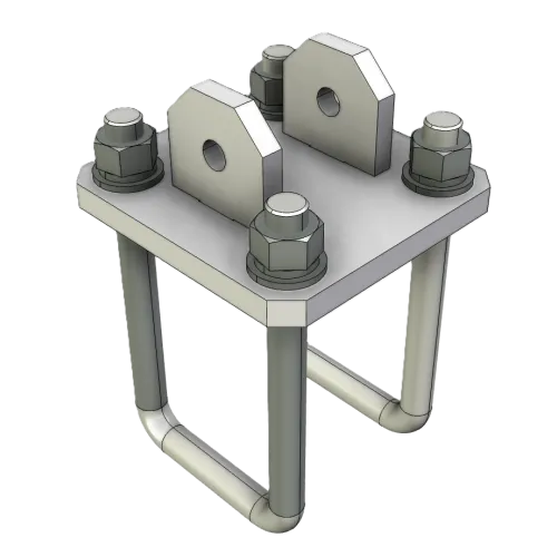 U-Bolt Clamp Foot for AMT platforms