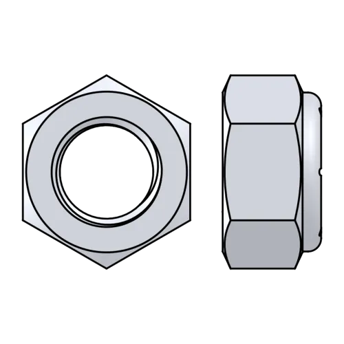 M14 standard thread nylock nut metric