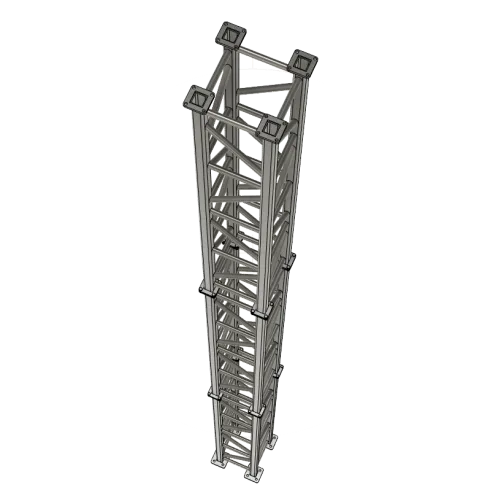 ALS500 Aluminium Square Lattice Tower