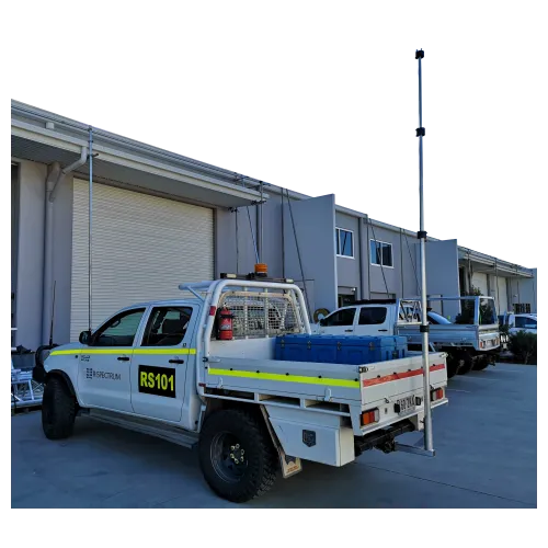 APAC TR76 telescopic extendable mast tow ball mounting bracket