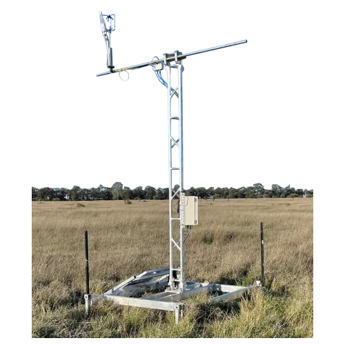Aluminium deployable technology platform jackframe AL220 flux monitoring