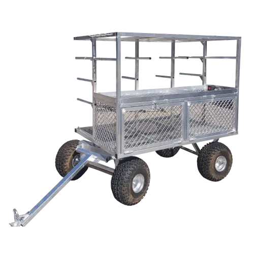 APAC SLS equipment trolley aluminium trailer