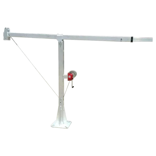APAC AH100 Hinged Aluminium Pole in hinged-over position