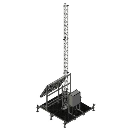 APAC Aluminium Jackframe Platform with 9.3m AL340 tower