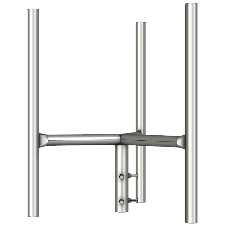 APAC GC48 Series Galvanised Steel Headframe, 3 Sector - View 2 (100-AP-GC48-HF3)