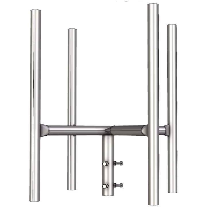 APAC GC48 Series Galvanised Steel Headframe, 4 Sector - View 2 (100-AP-GC48-HF4)