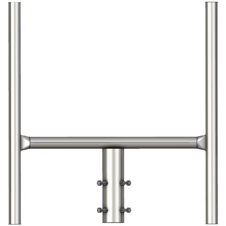 APAC GC76 Series Galvanised Steel Headframe, 2 Sector - View 2 (100-AP-GC76-HF2)