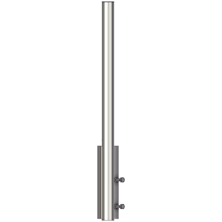 APAC GC76 Series Galvanised Steel Headframe, 2 Sector - View 3 (100-AP-GC76-HF2)