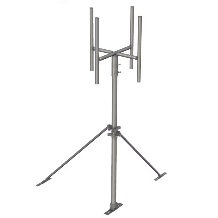 APAC GC76 Collared Roof Mast, 76mm Pole - View 3 (100-AP-RM-GC76-2)