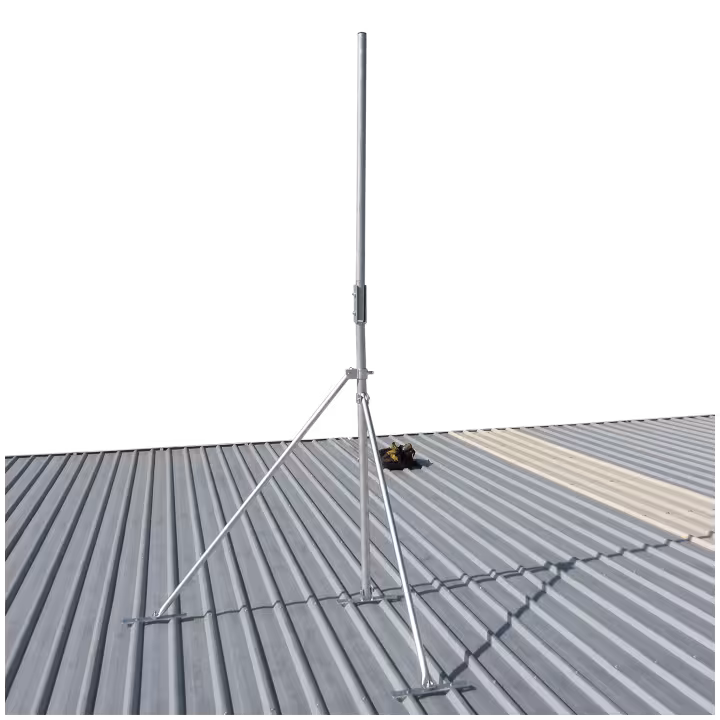 APAC GC48H Collared Hinged Roof Mast, 48mm Pole, 3m - Main Image (100-AP-RM-GC48H-3)