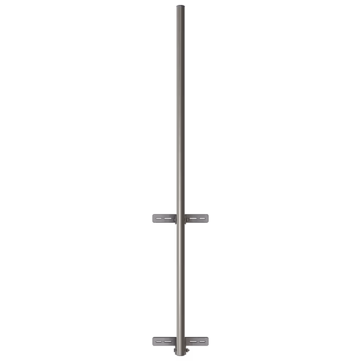 APAC GM48W Galvanised Steel Wall Mounted Mast, 48mm Pole - View 3 (100-AP-WM-GM48W-2)