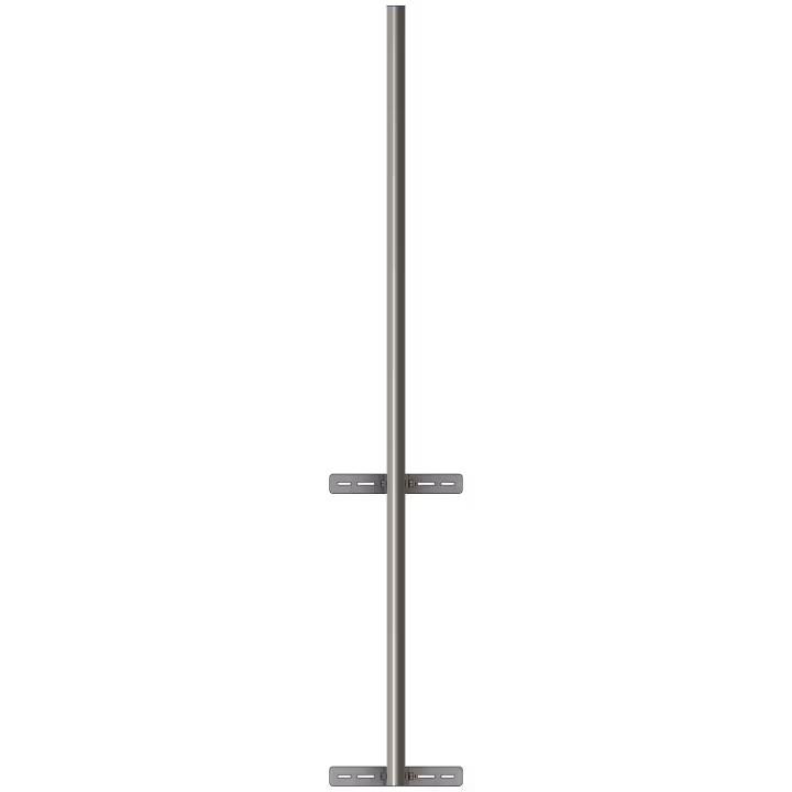 APAC GM48W Galvanised Steel Wall Mounted Mast, 48mm Pole - View 4 (100-AP-WM-GM48W-2)