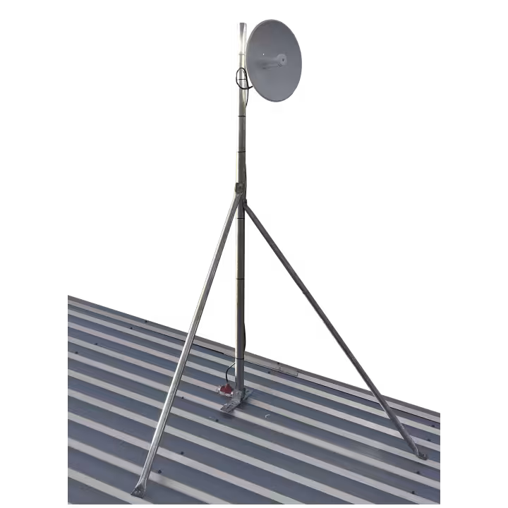 APAC B48 Screw Down Roof Mast, 48mm Pole - Main Image (100-AP-RM-B48-2)