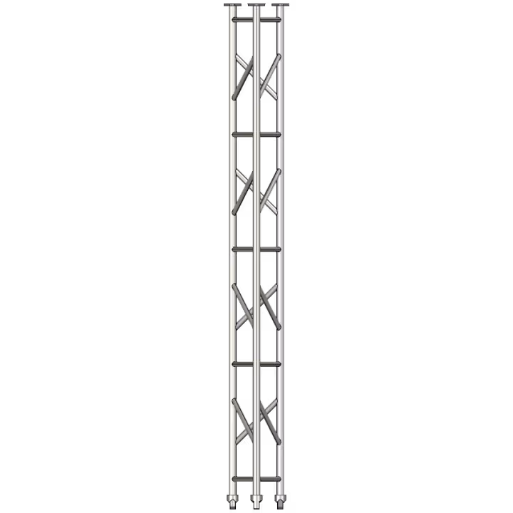 AL340 Aluminium Lattice Tower Module 3.1m section - front view