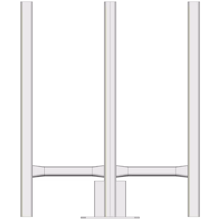 APAC AL220 Four Sector Headframe - Front View