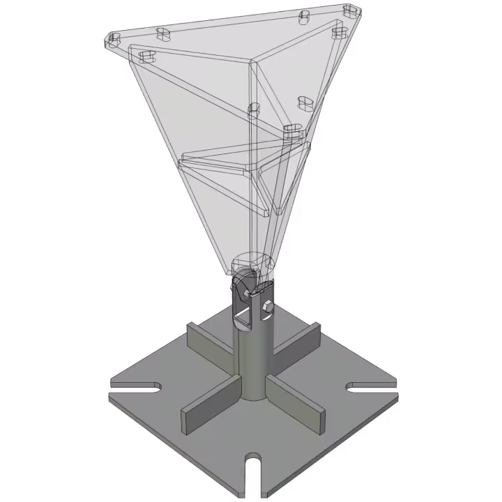 S600 billet base plate for AL220 and AL340 tower series - with Reducer