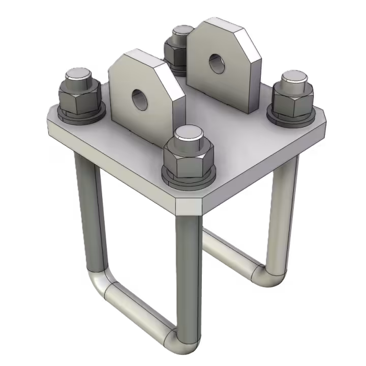 U-Bolt Clamp Foot for AMT platforms