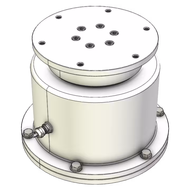 Rotating Head 360 degrees for Winch Up Retractable Masts