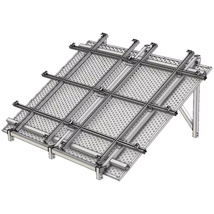 APAC 2-Panel solar frame for AMT modular system - no panels