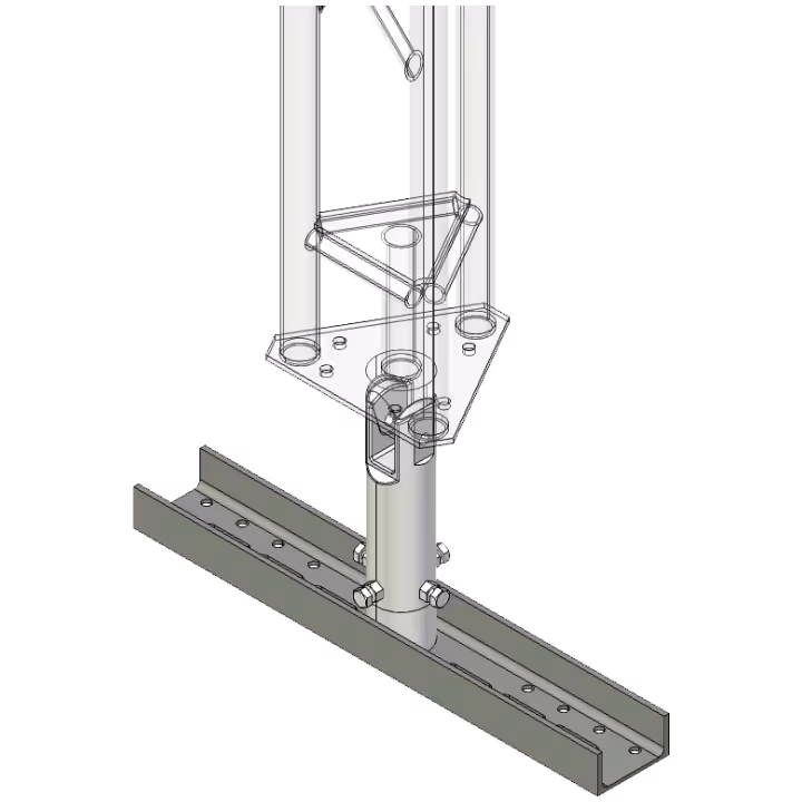 AL220 Multi-Axis Base Shown with transparent tower