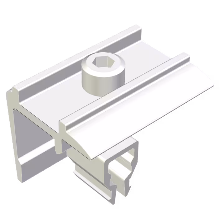Solar End Clamp aluminium