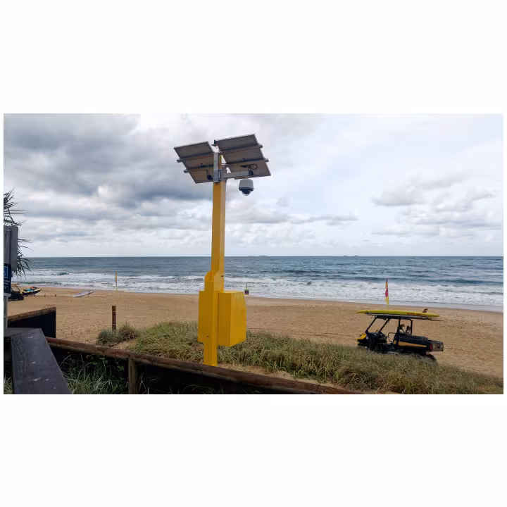 AH100 Surf Rescue Beacon rear angled view right