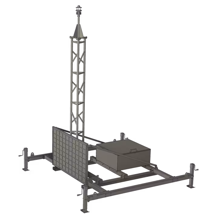 APAC Aluminium Deployable Technology Platform Jackframe Antarctic
