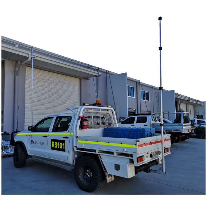 APAC TR76 telescopic extendable mast tow ball mounting bracket