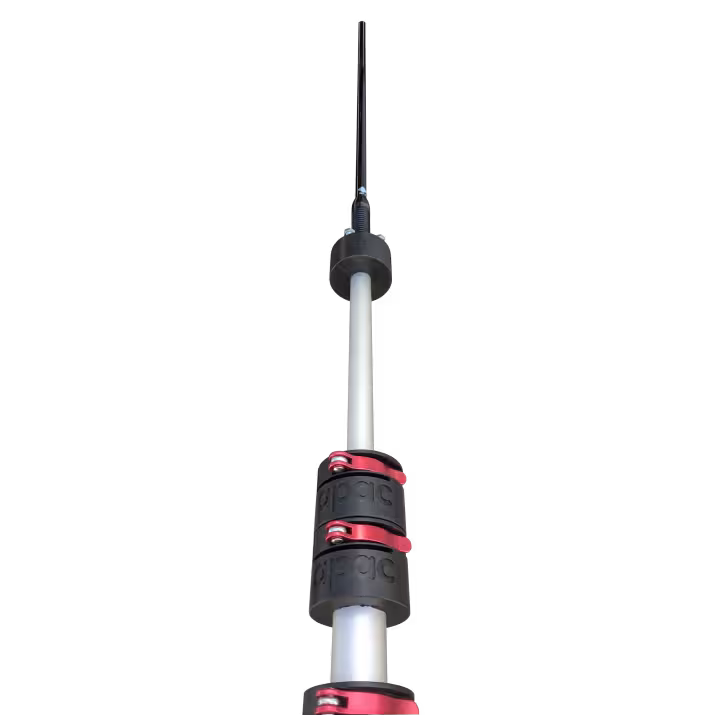 APAC TR76 telescopic pole extendable pipe with antenna