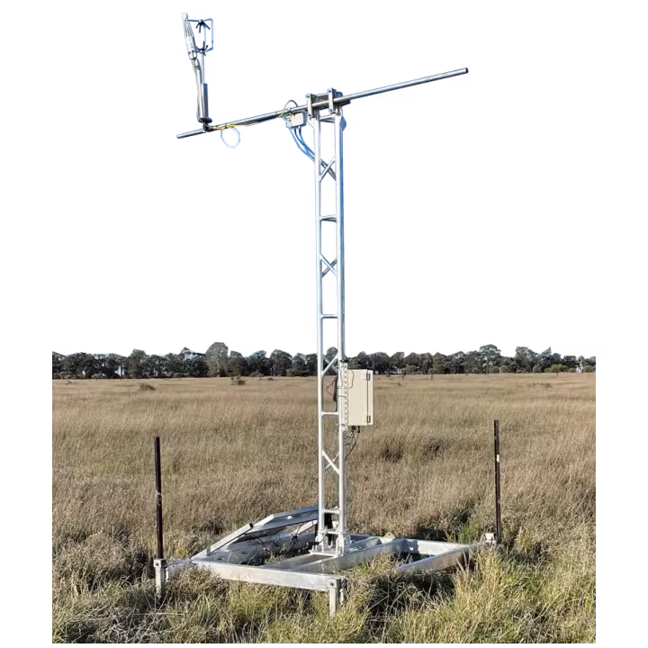 Aluminium deployable technology platform jackframe AL220 flux monitoring