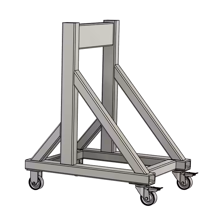 Aluminium IRB engine rack small surf life saving