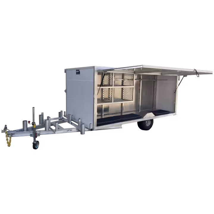 APAC Aluminium beach arena trailer model two