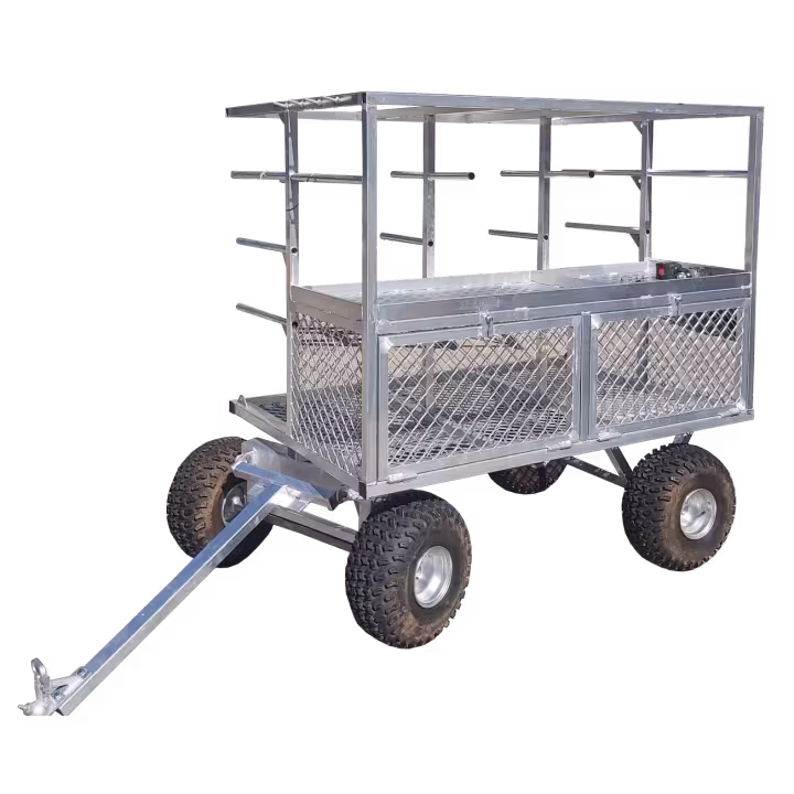 APAC SLS equipment trolley aluminium trailer